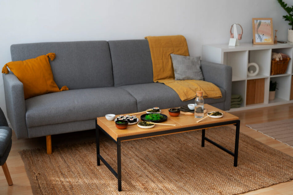 Como decorar mesa de centro pequena