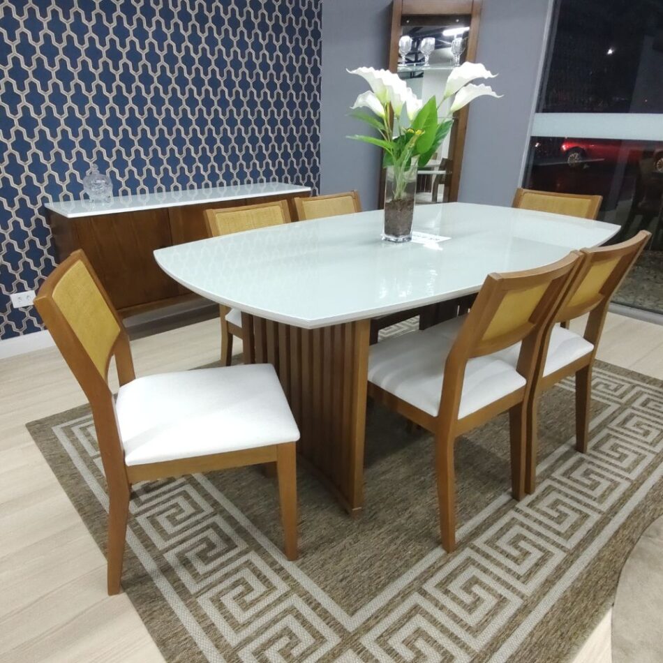 Sala de jantar Cecilia - Mesa de jantar em Curitiba